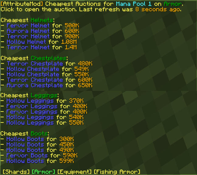Attribute Price Command